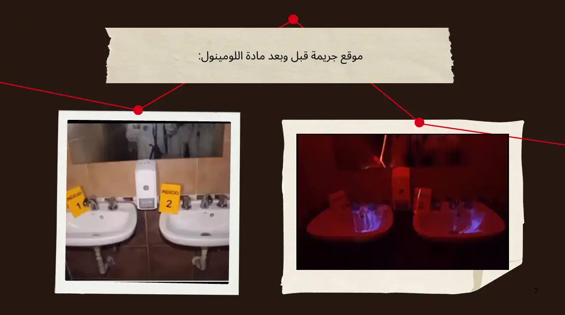 ﻣﻮﻗﻊ ﺟﺮﻳﻤﺔ ﻗﺒﻞ وﺑﻌﺪ ﻣﺎدة اﻟﻠﻮﻣﻴﻨﻮل
